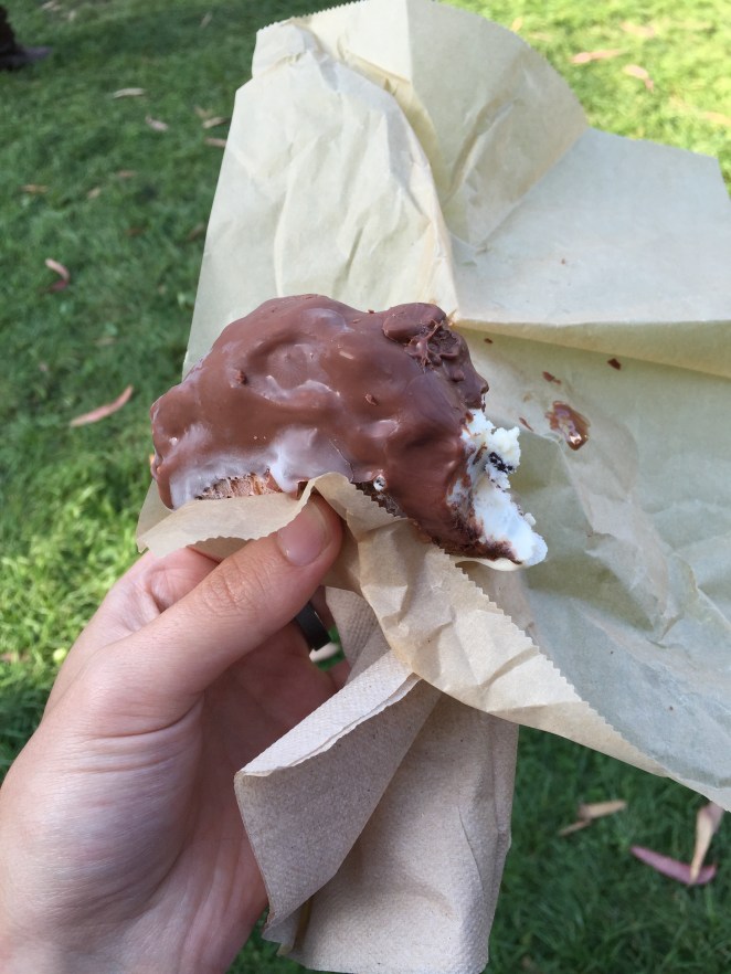 Ice cream taco. Yup.